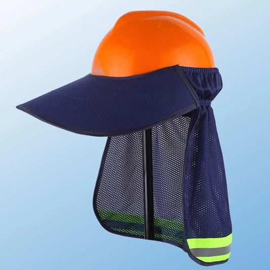 Hard Hat Sun Visor with Reflective Strip