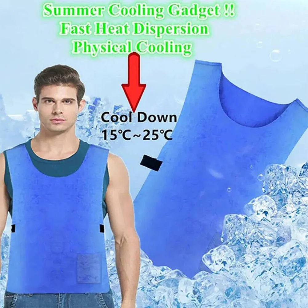 Ice Pack Cooling Vest — Reusable All-Day Relief
