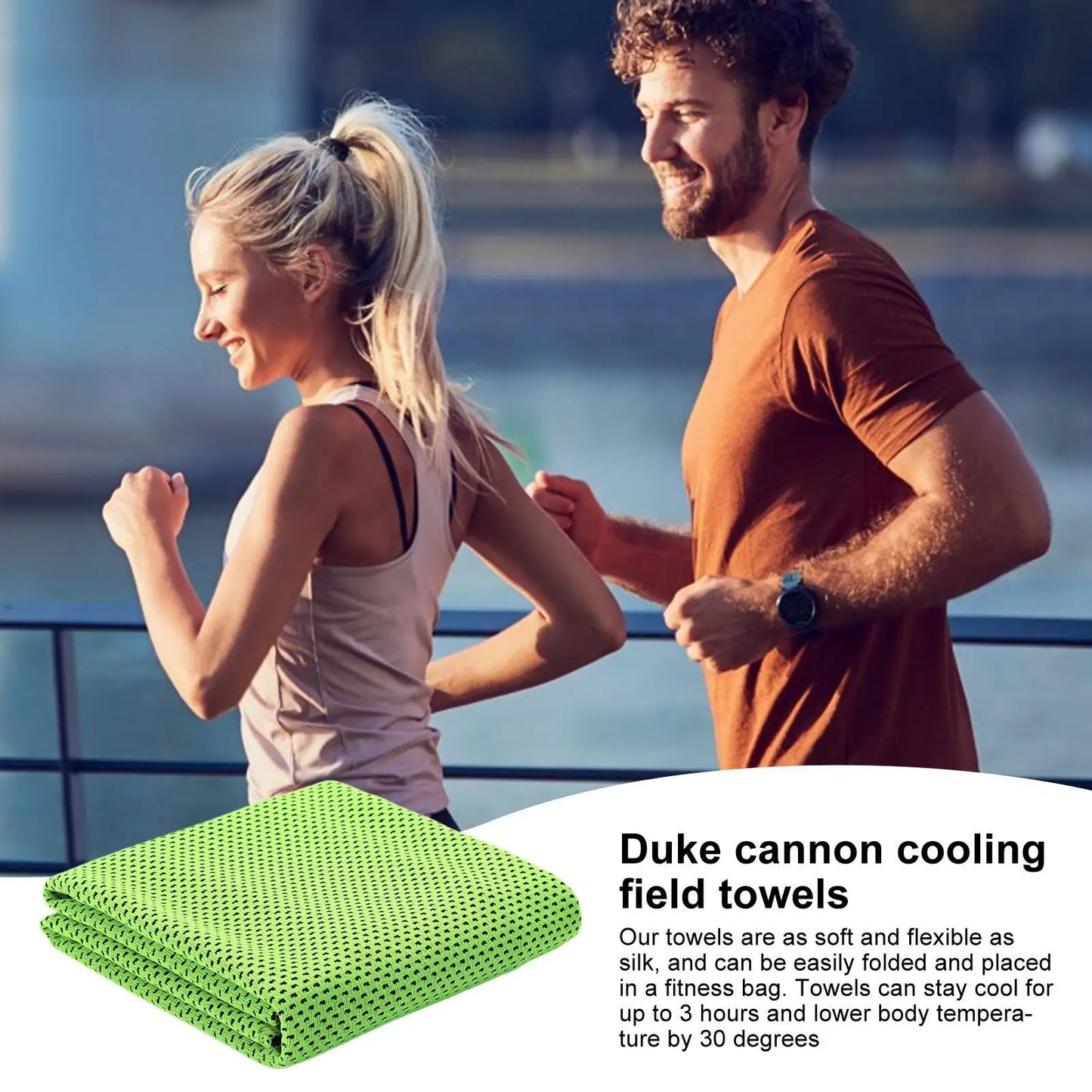 Microfiber Cooling Towel — Neck & Face