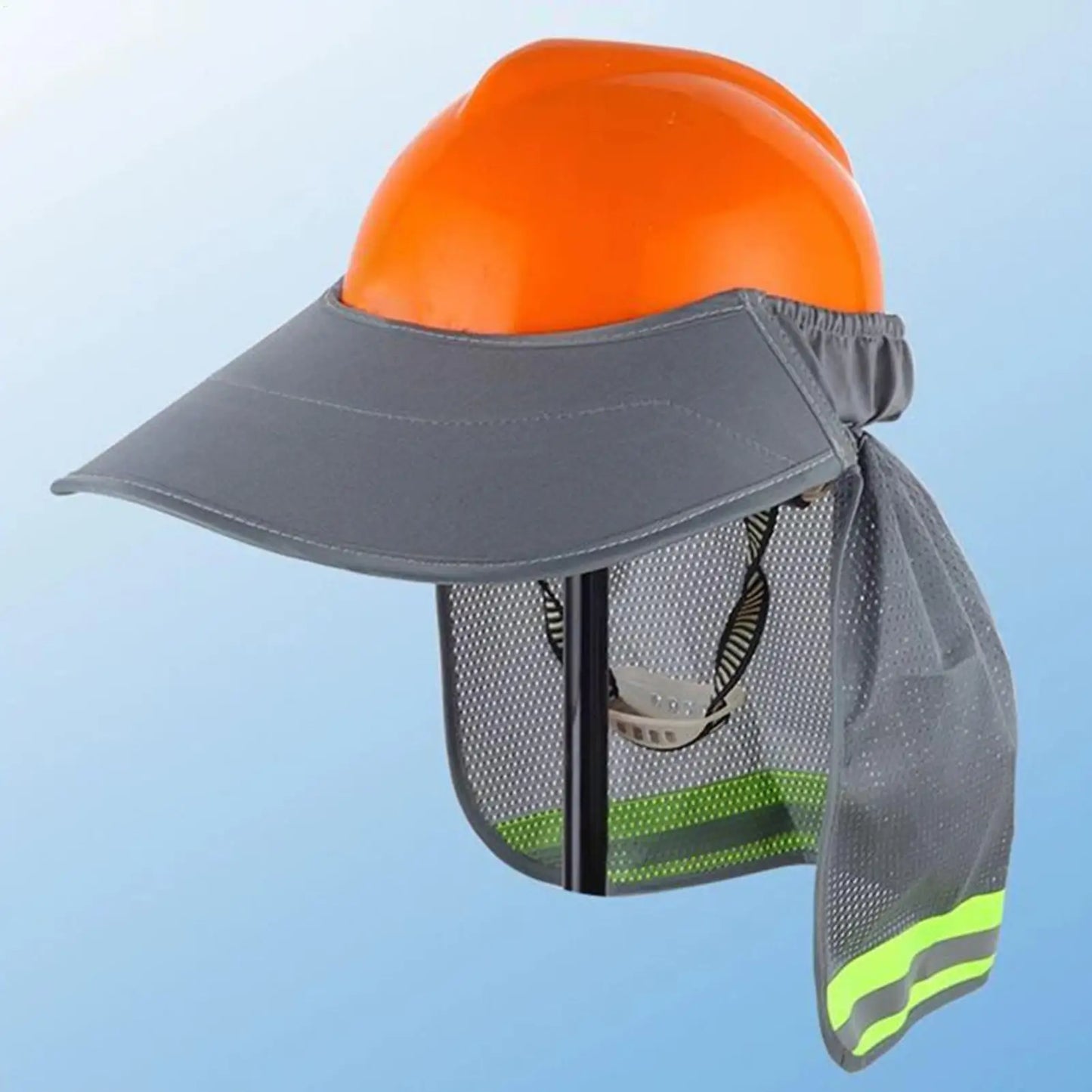 Hard Hat Sun Visor with Reflective Strip