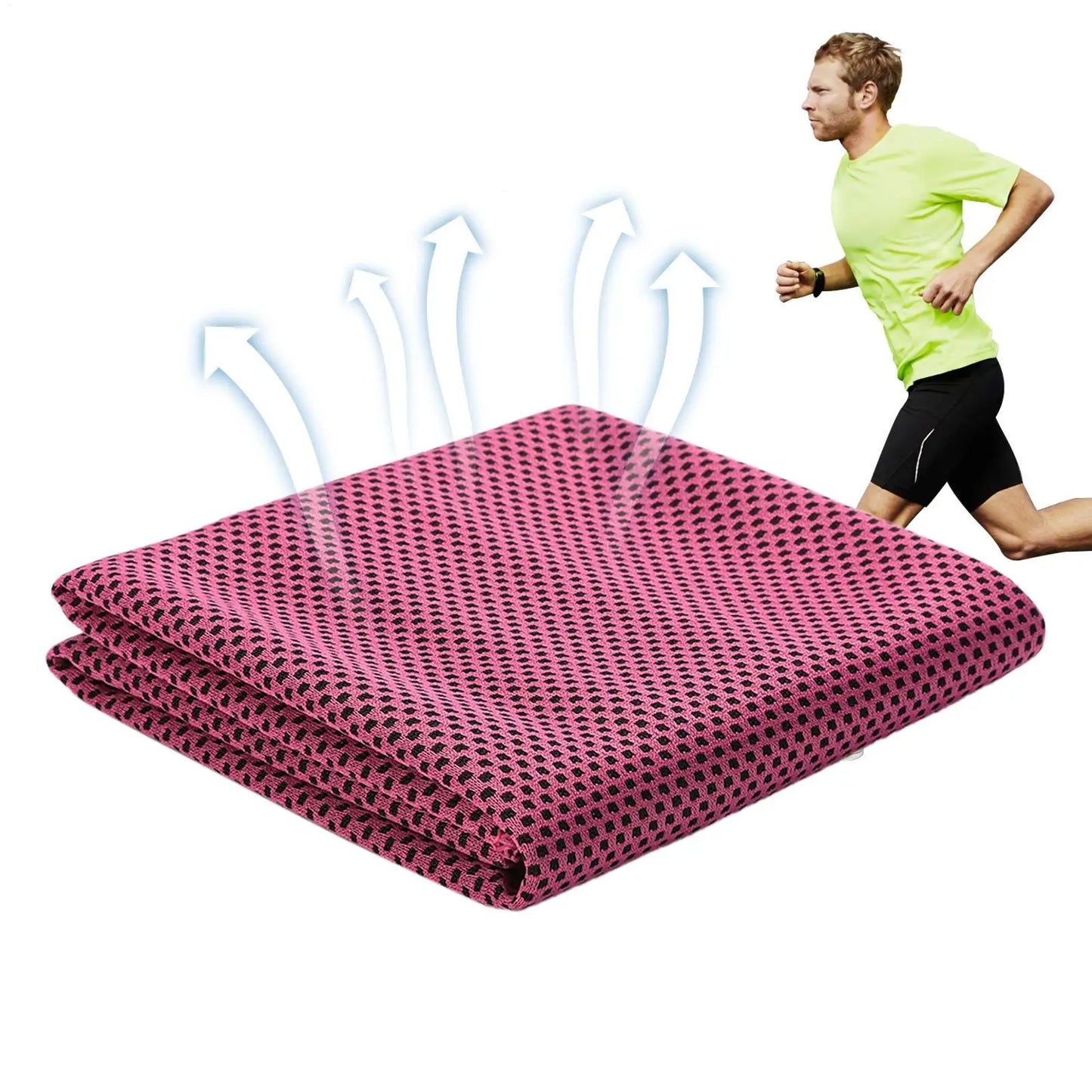 Microfiber Cooling Towel — Neck & Face