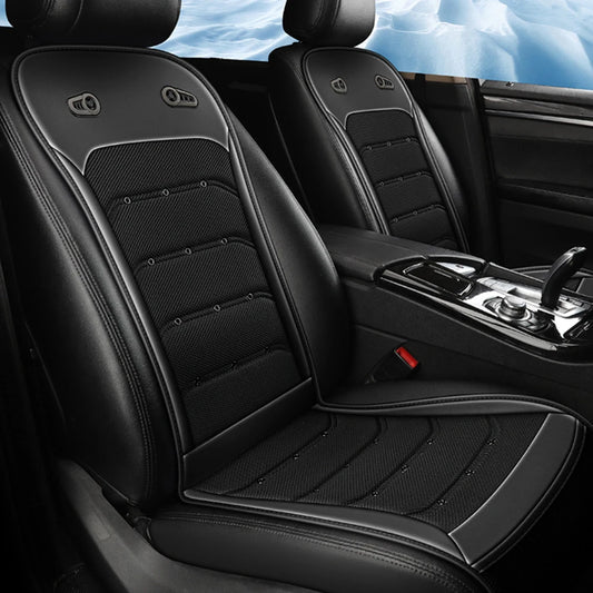 Ventilated Car Seat Cooler — 12V/24V Fan Cushion