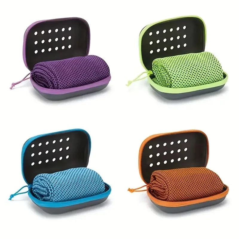 Instant Cooling Towel with Carry Case
