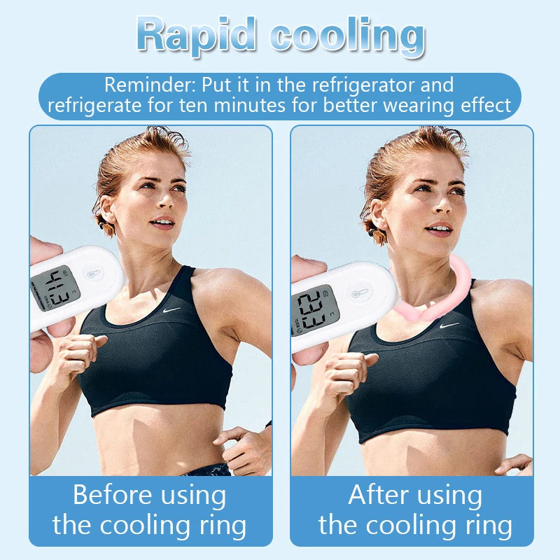 Ice Neck Cooling Ring — Instant Heat Relief