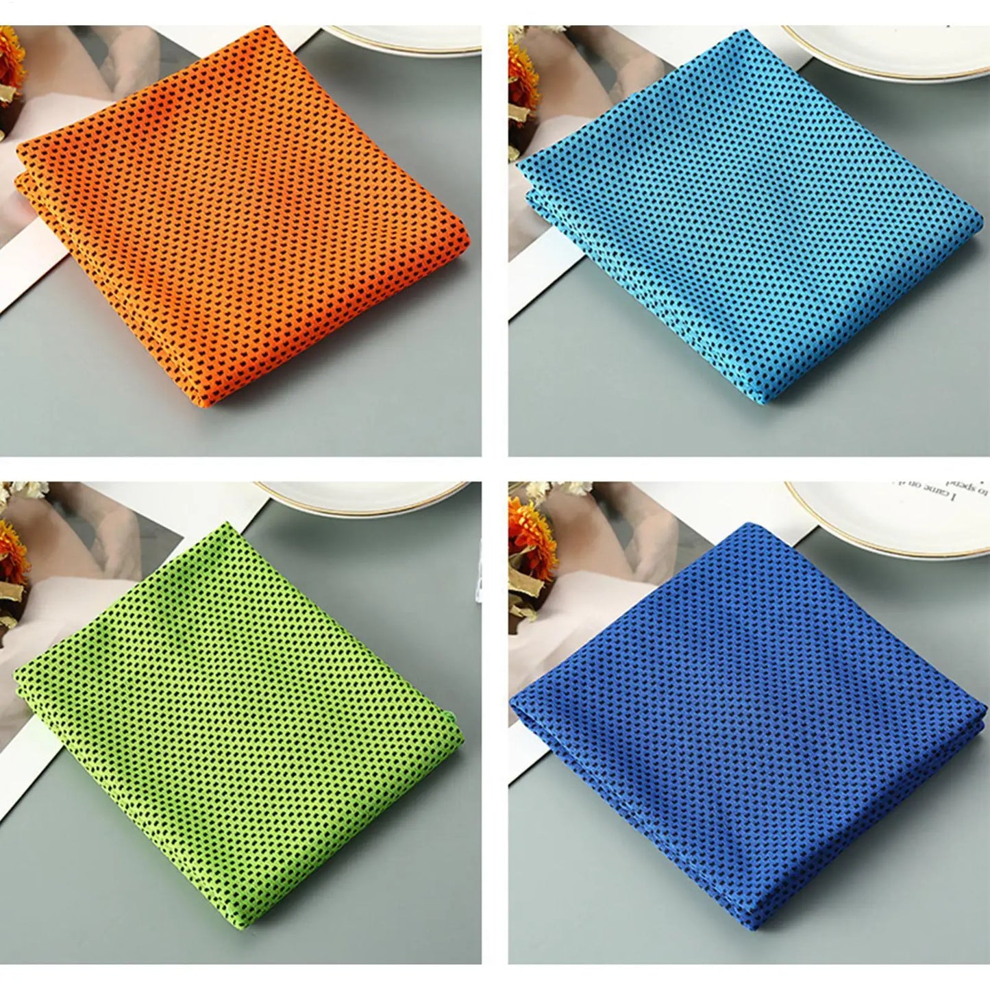 Microfiber Cooling Towel — Neck & Face