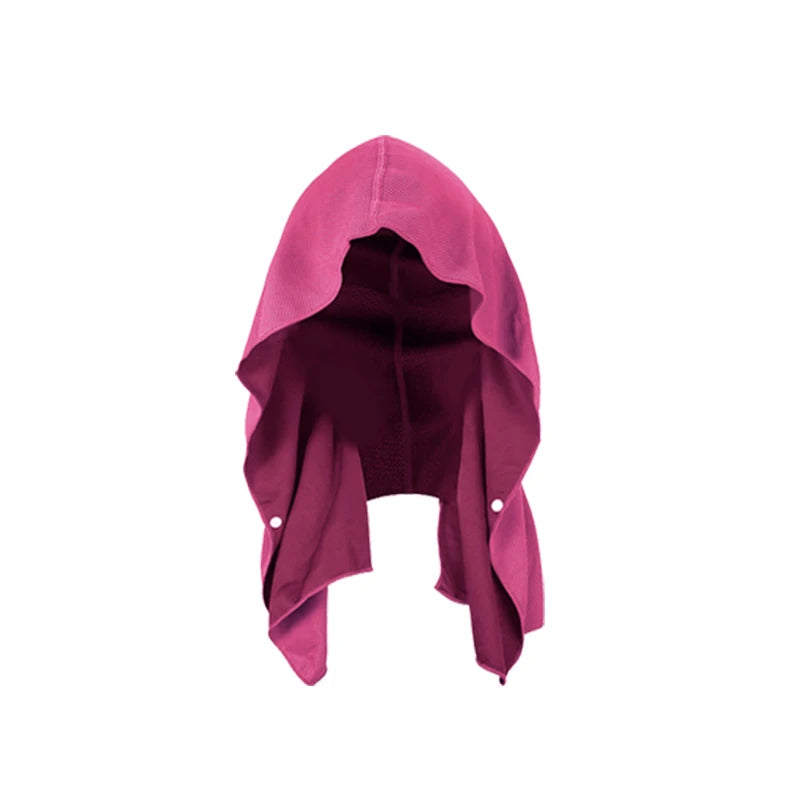 Evaporative Cooling Hoodie Towel